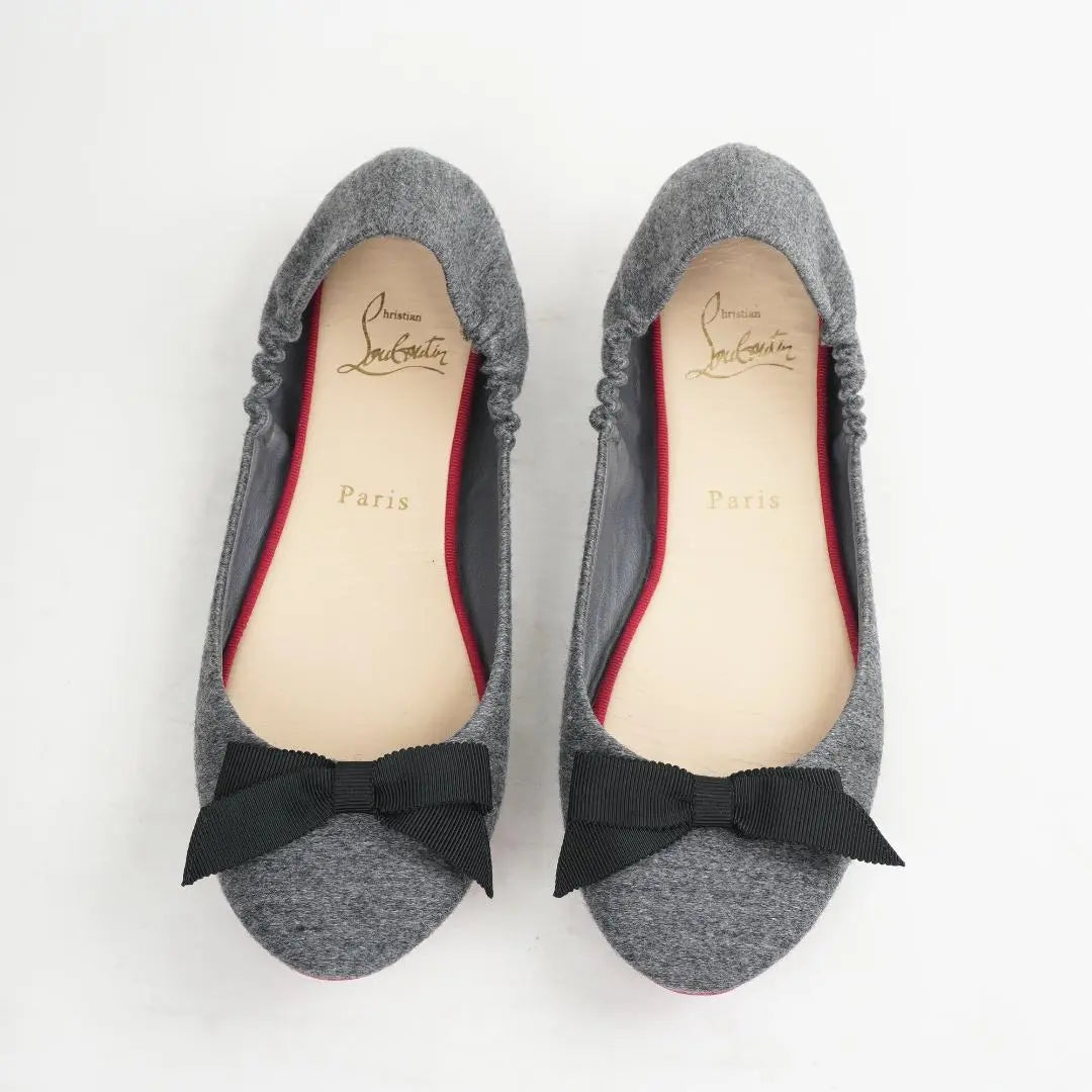 EU37 Louboutin Flat Loungewear Slippers 180A