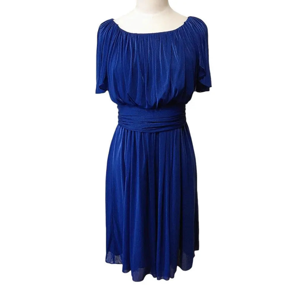 [Good condition] Urban Research Party Dress Gathered Chiffon Dress Glossy