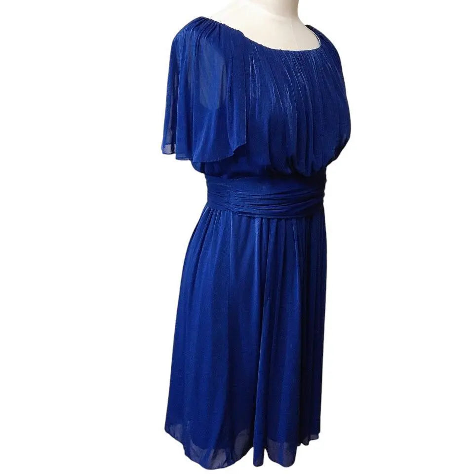 [Good condition] Urban Research Party Dress Gathered Chiffon Dress Glossy