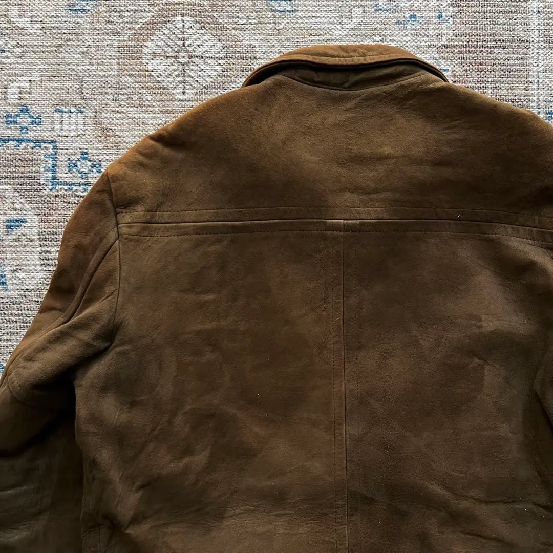 CHAQUETA DE PIEL DE ANTE IMPORTADA DUPONT QUILON DE LOS AÑOS 60