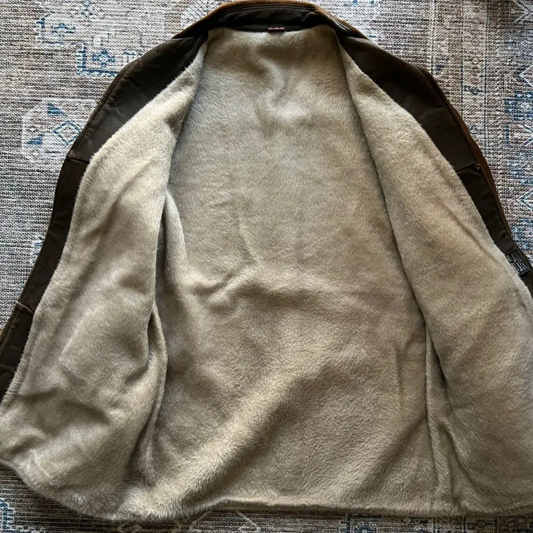 60's DUPONT QUILON IMPORTED SUEDE Leather JKT