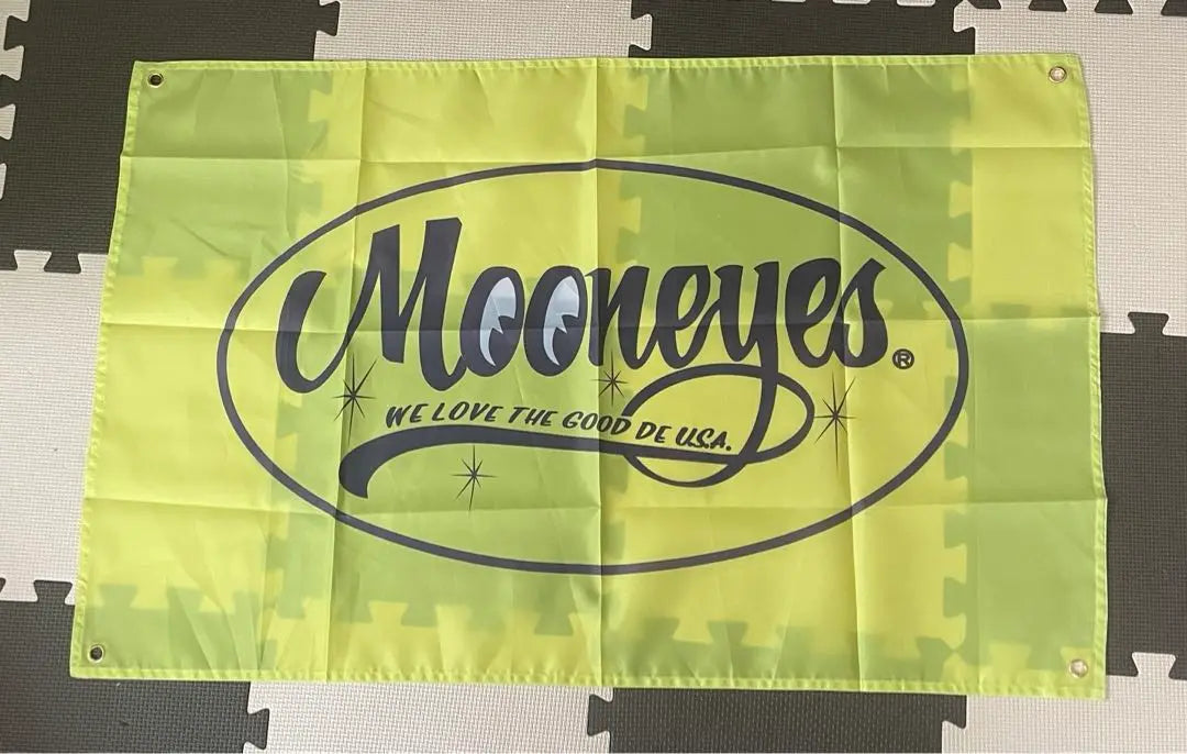 Moon Eyes Flag Moon Eyes Hot Rod Ame Car Old Car Stance