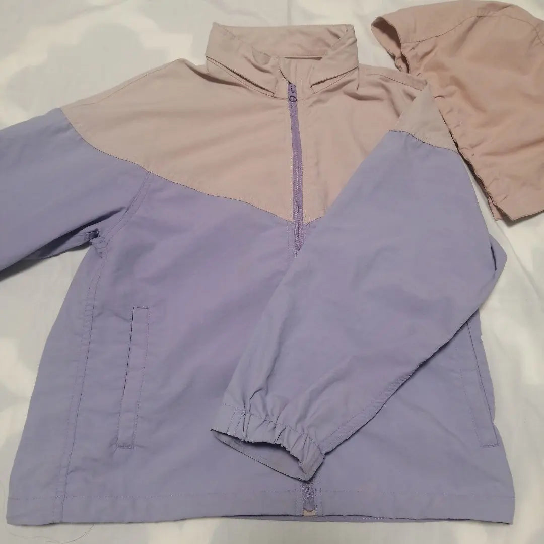 GU Kids Jacket Purple and Pink