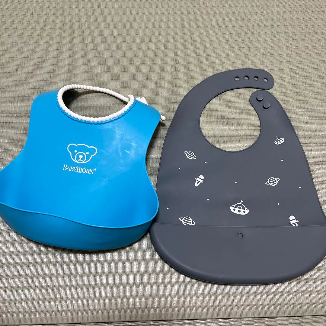 Baby Bjorn BABYBJÖRN Silicone Meal Apron Blue