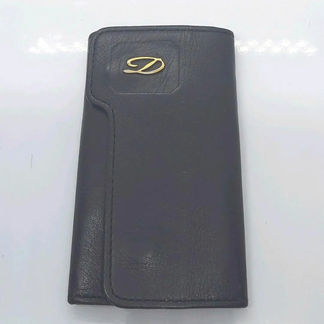 S.T.Du Pont 6P Key Case Calf Black