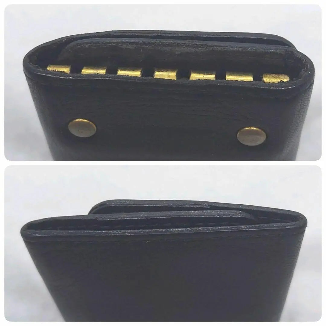 S.T.Du Pont 6P Key Case Calf Black