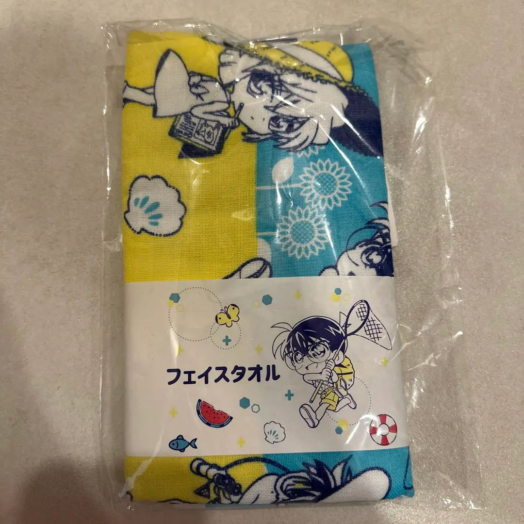 Detective Conan Osaka Castle Summer Face Towel