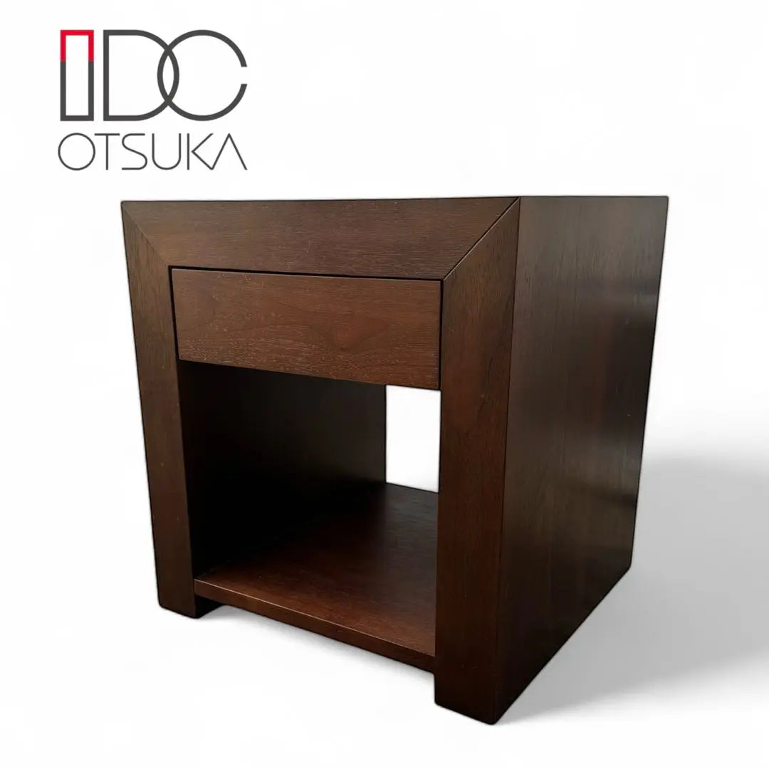 [Good condition] IDC Otsuka Furniture Night Table DMGF007 Large Luxury Furniture