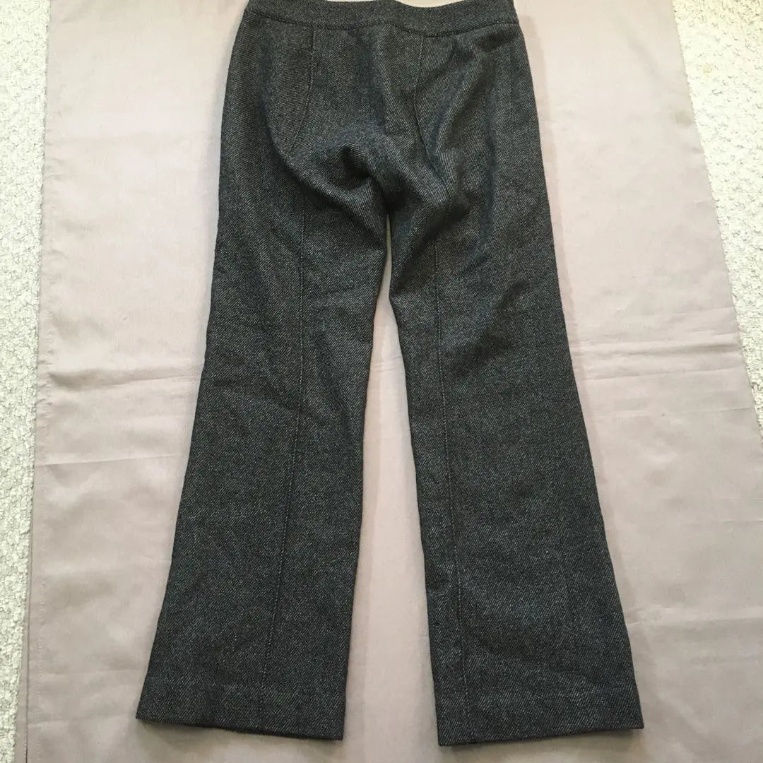 Burberry Blue Label Wool Pants Dark Gray 38