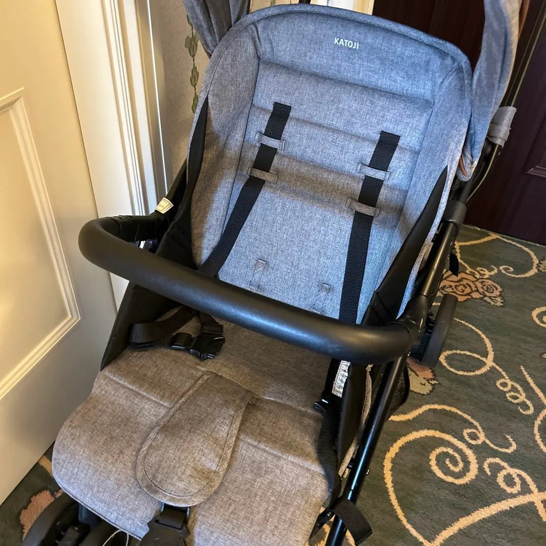 ✳️Final price reduction✳️Good condition✳️KATOJI stroller gray two-seater 2 seater