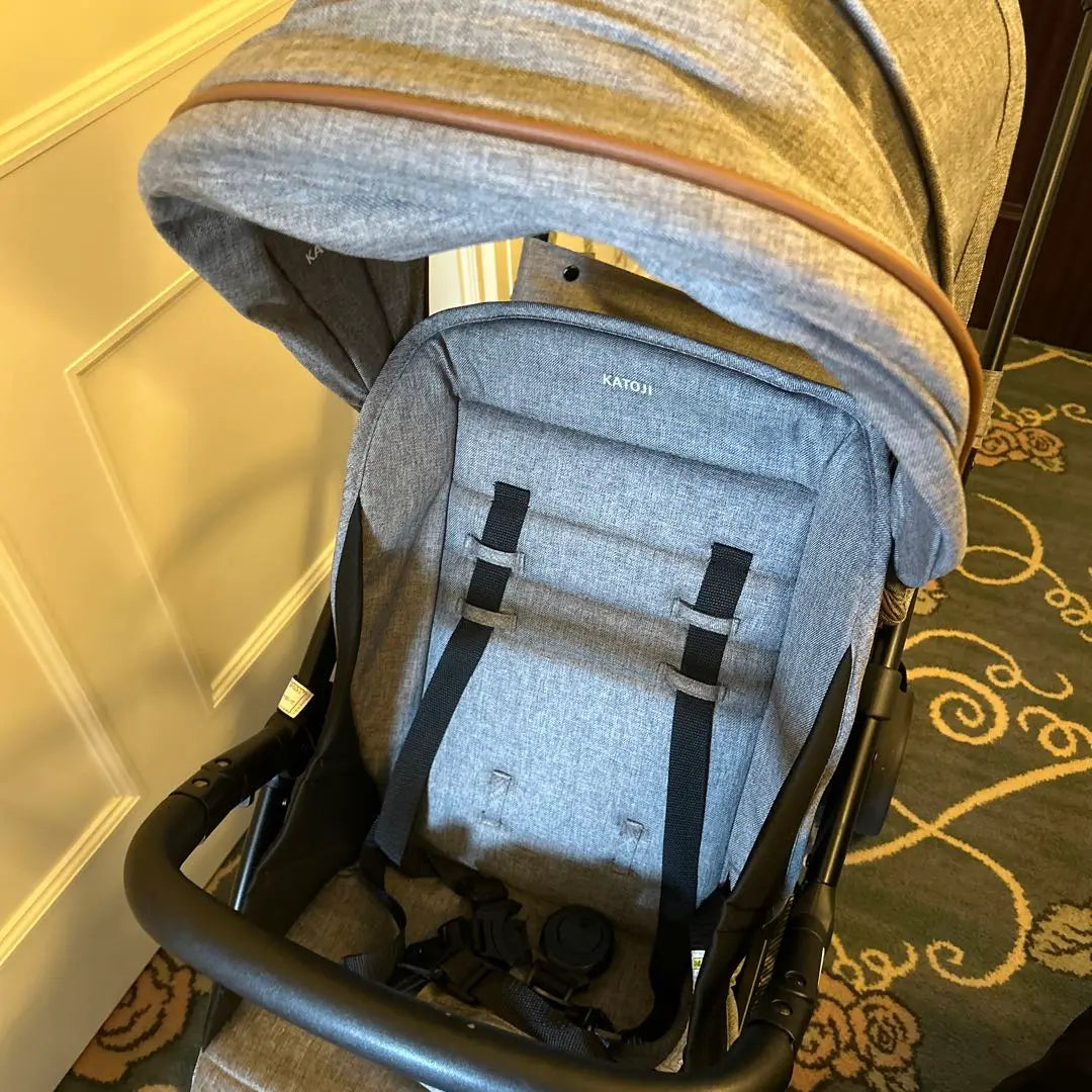 ✳️Final price reduction✳️Good condition✳️KATOJI stroller gray two-seater 2 seater