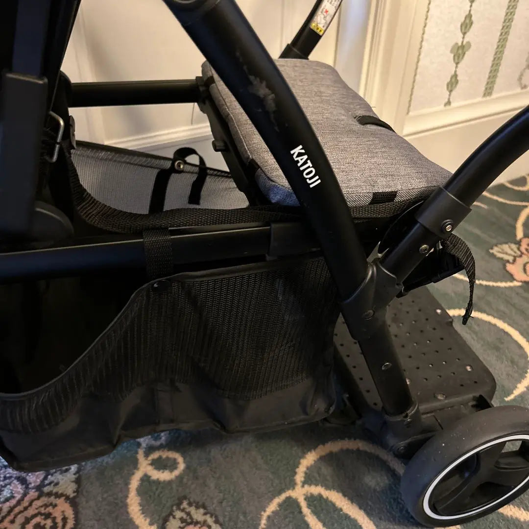 ✳️Final price reduction✳️Good condition✳️KATOJI stroller gray two-seater 2 seater