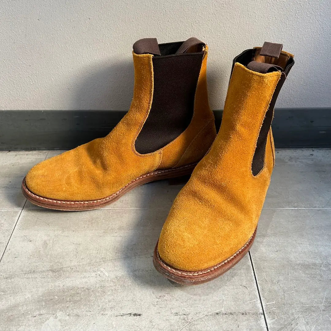 Botas de cuero Tricker's Side Gore, talla 8 1/2 del Reino Unido