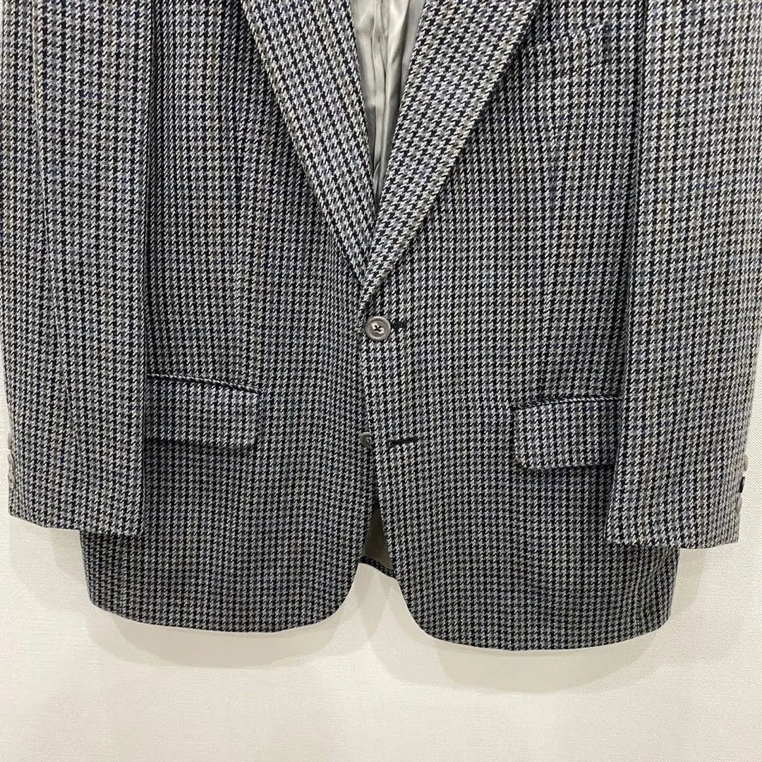 Productos hermosos BURBERRYS Burberrys Wool Tailor Doyacks Chidori | 美品 Burberrys バーバリーズ ウール テーラードジャケット 千鳥格子