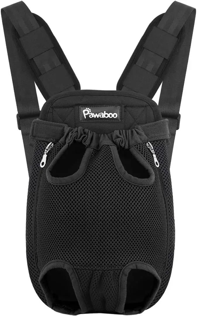 Pet bag, backpack type, pet, 2-way, for going out, small dog, cat, black