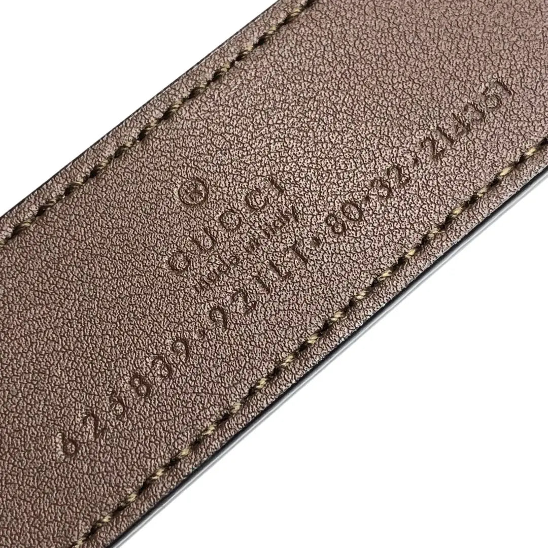 Superb condition ✨GG Supreme Marmont Double G Buckle Leather Belt