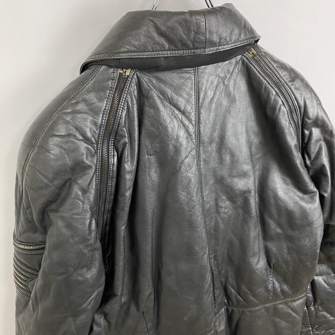 Vintage FRATELLI ROSSETTI Leather Jacket 2WAY