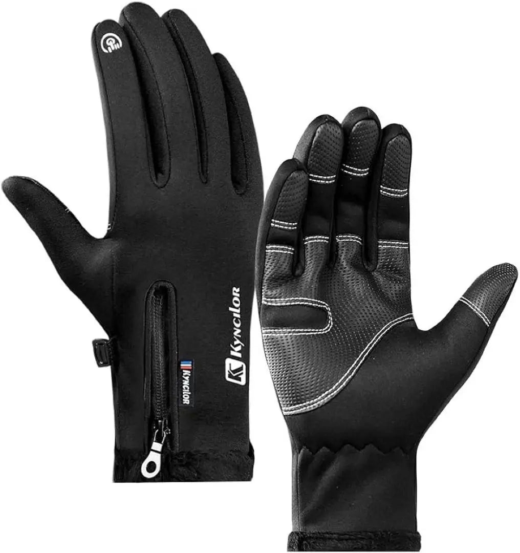 ⭐️20-23 Waterproof women Male Male Male Gloves Bike Rider Heating Winter Phone