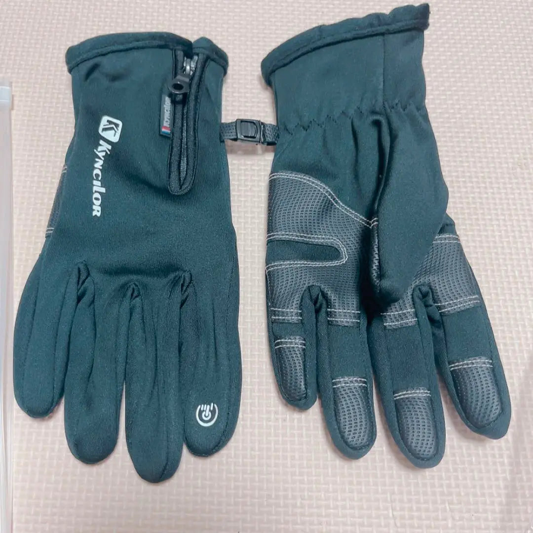 ⭐️20-23 Waterproof women Male Male Male Gloves Bike Rider Heating Winter Phone