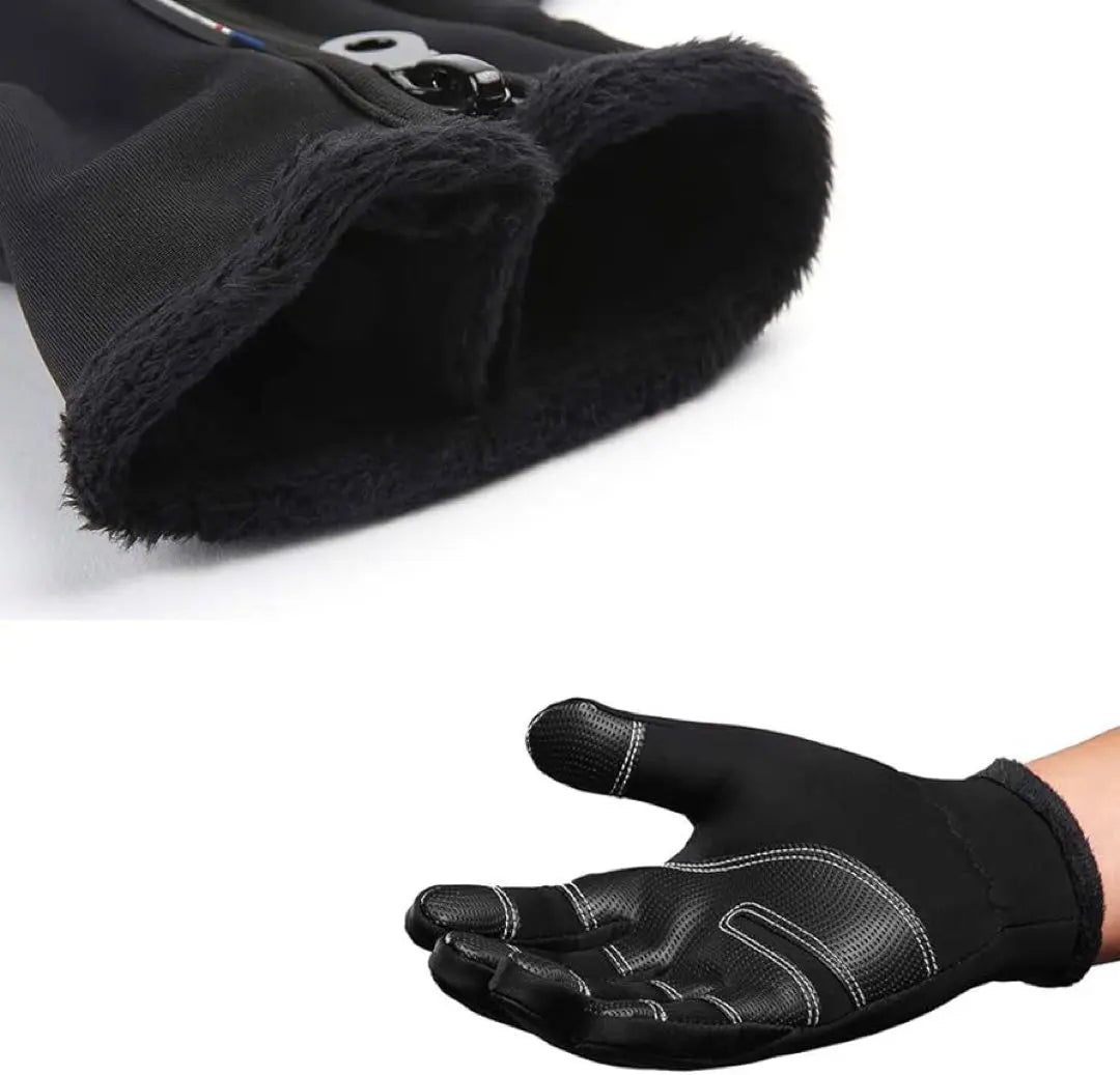 ⭐️20-23 Waterproof women Male Male Male Gloves Bike Rider Heating Winter Phone