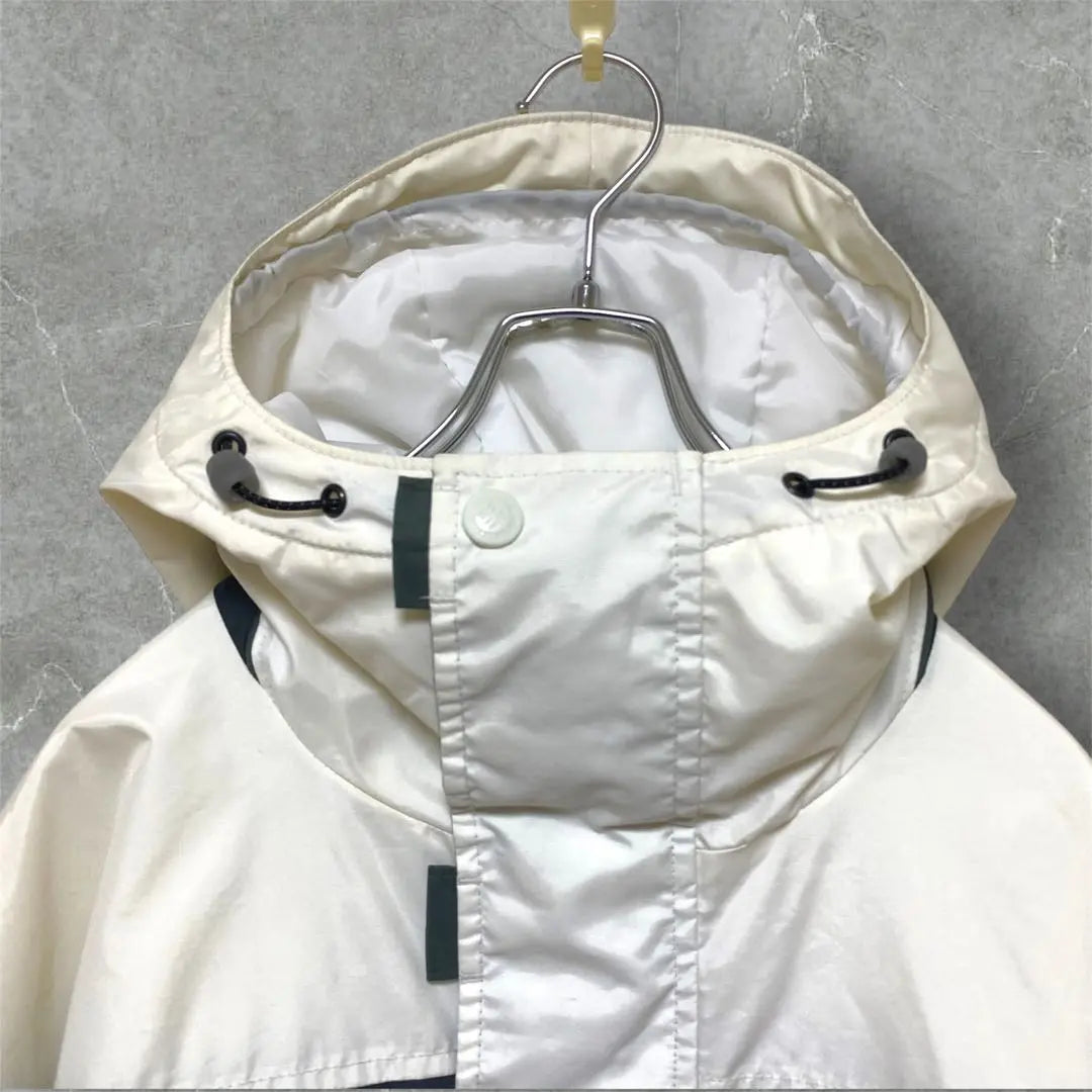 Chaqueta De Algodón Colombia Barata Hombre S Blanco Con Media Cremallera Logotipo Bordado | 激安 コロンビア 中綿ジャケット メンズ S ホワイト ハーフジップ 刺繍ロゴ