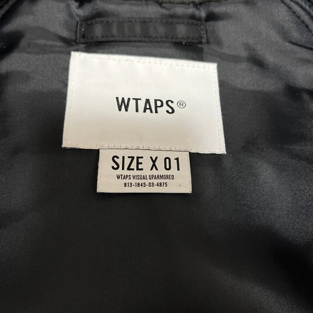 Chaqueta WTAPS N-2B negra talla S