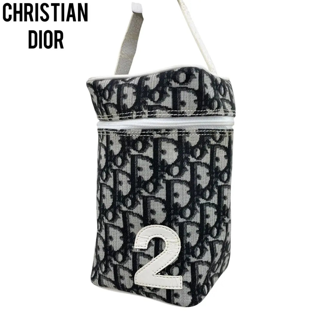 ✨Estuche para cosméticos Trotter de Christian Dior en buen estado, estuche de tocador con múltiples compartimentos