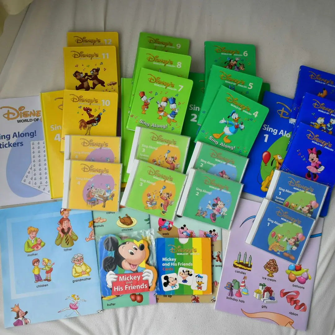 Disney English System World Family Sing Along DWE [Good condition]