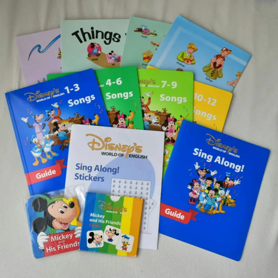 Disney English System World Family Sing Along DWE [Good condition]