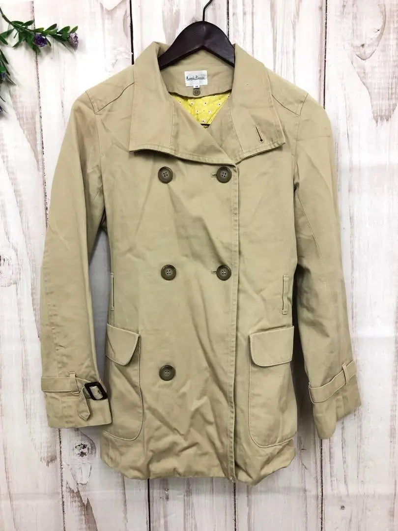 Rope picnic. Women's Trench Coat Beige