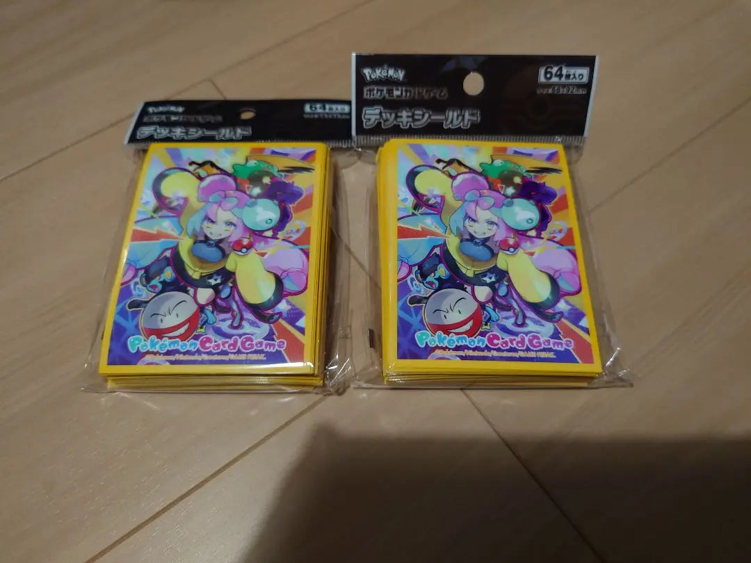 [Sin abrir] Baraja de cartas Pokémon Escudo Nanjamamo 2 piezas | 【未開封】ポケモンカード デッキシールド ナンジャモ 2個セット