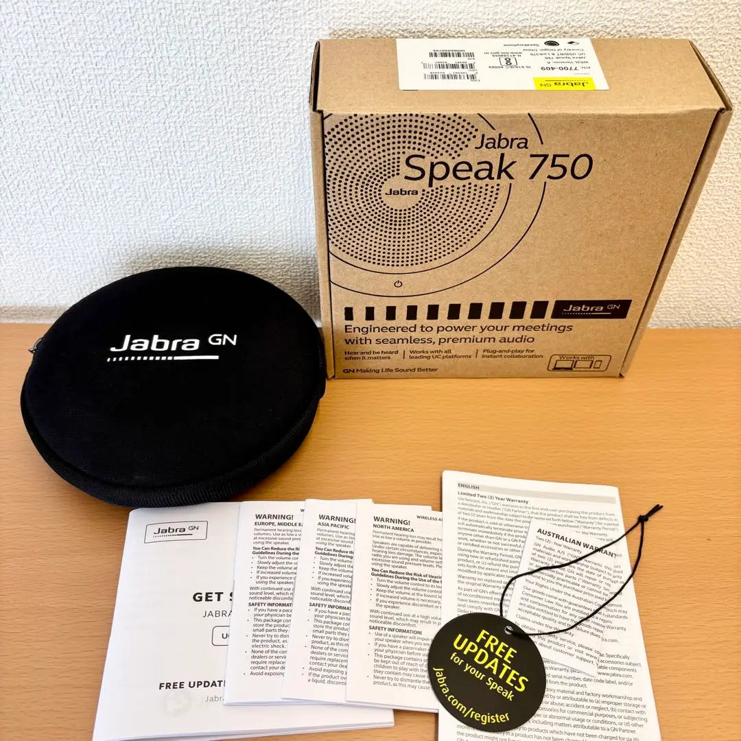 Jabra SPEAK750+ UC 7700-409【Regular Product】