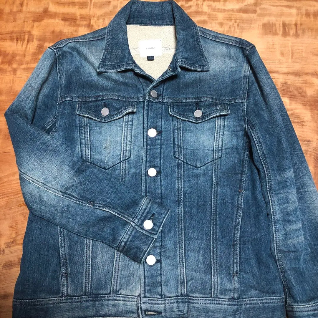 Stretch denim jacket size L | ストレッチ　デニムジャケット Ｌサイズ