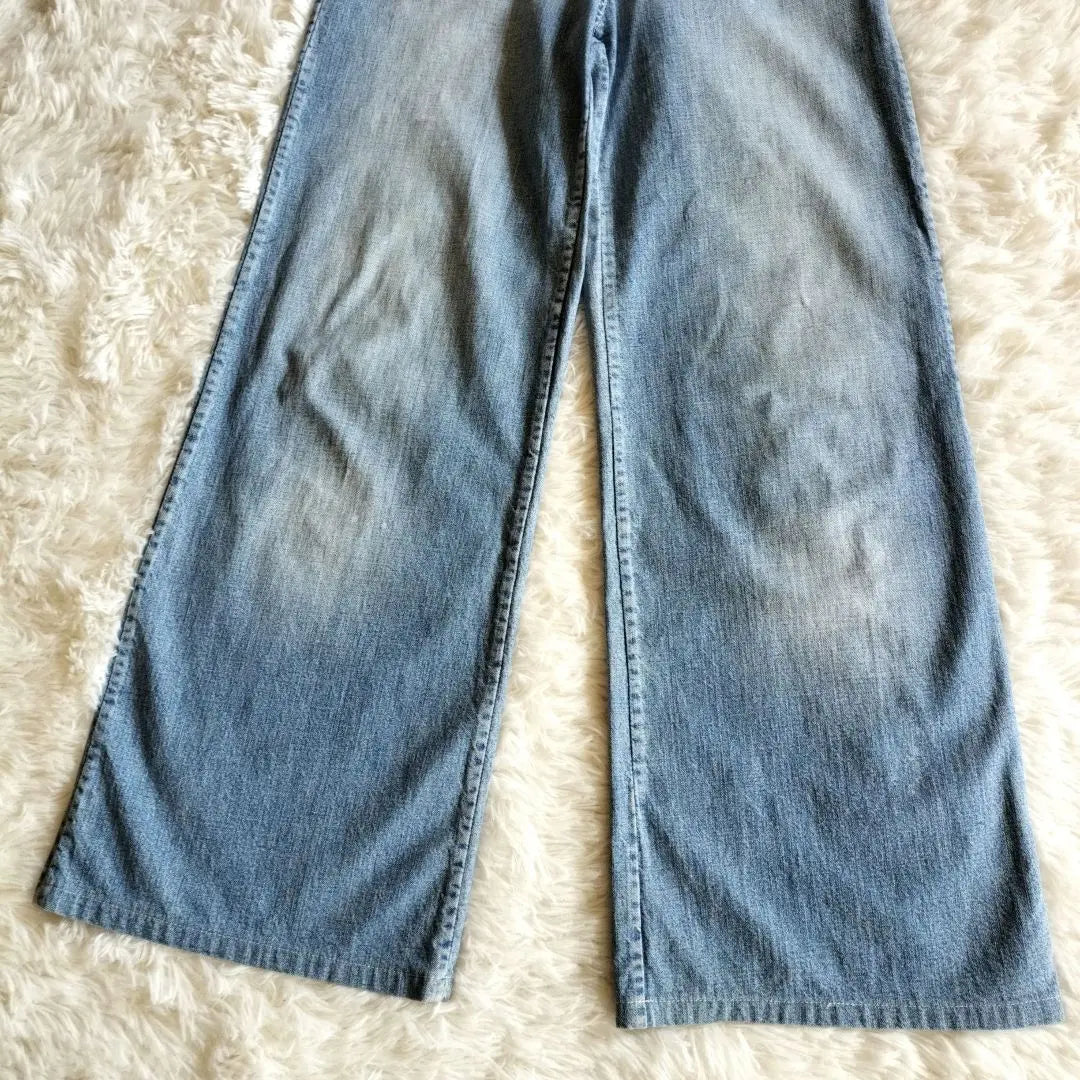 Ralph Lauren M Light Blue Wide Denim Pants