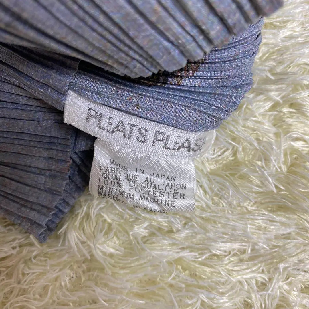 [Super Raro] PLEATS PLEASE ISSEY MIYAKE Plisado Corte Cosido