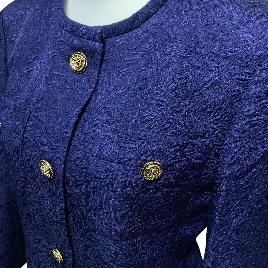 [Good condition] DANA PARIS Set-up Skirt Suit for Women Navy 9