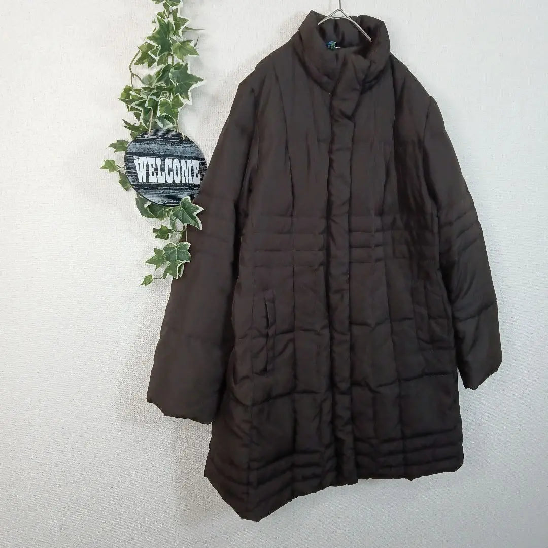 [STYLE ON] Down jacket coat 11AR dark brown L