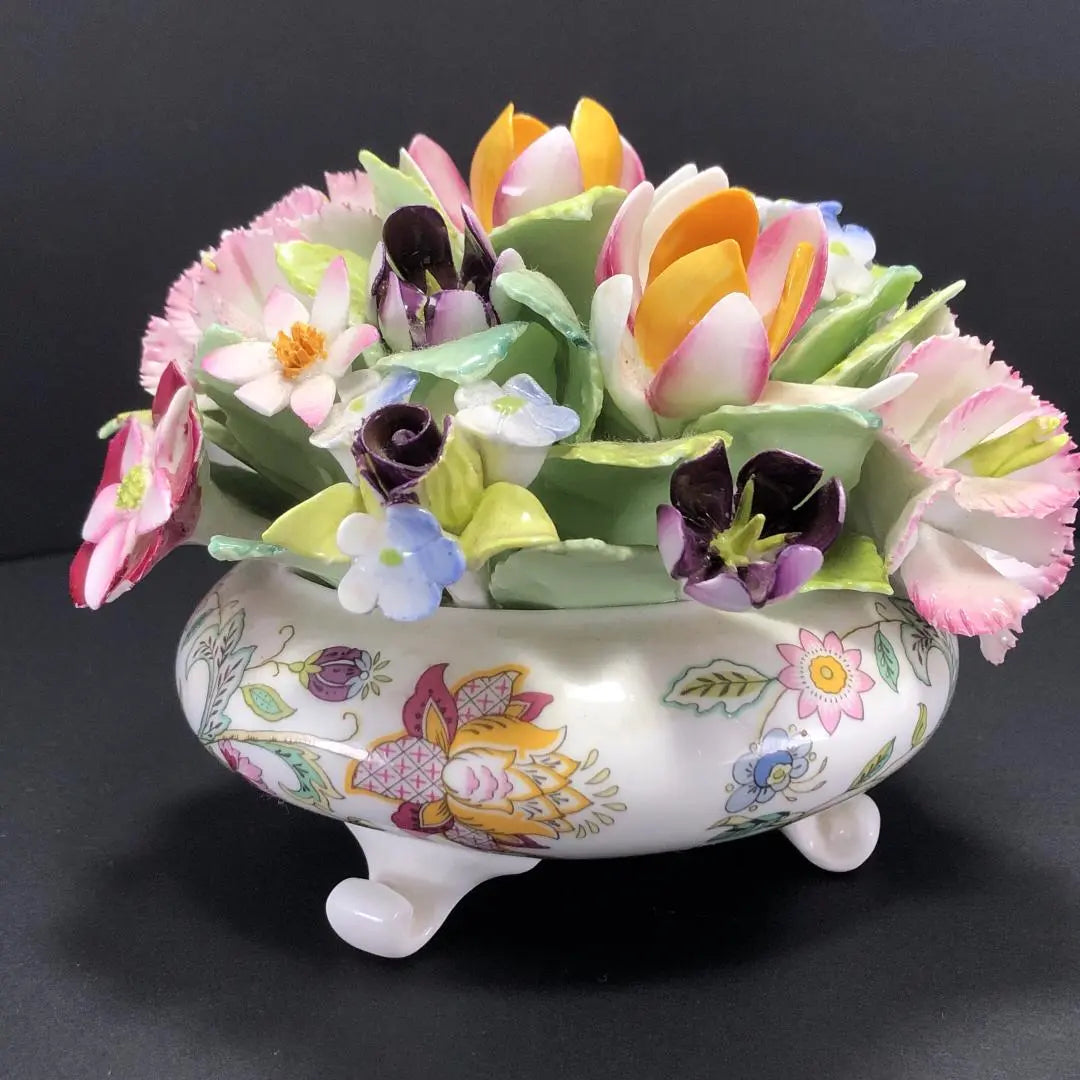 Minton/Ceramic Flowers Ceramic Bouquet Floral Haddon Hall