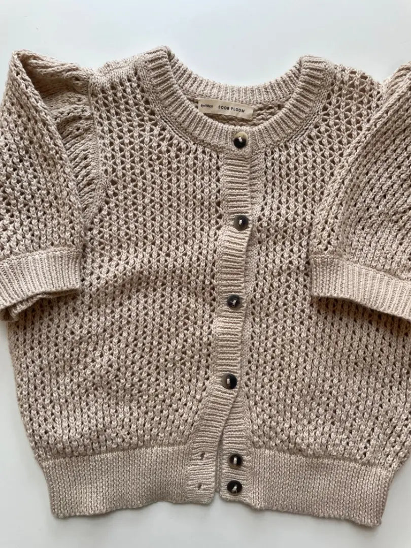 Tea Ploom Mimi Cardigan Milk 6y