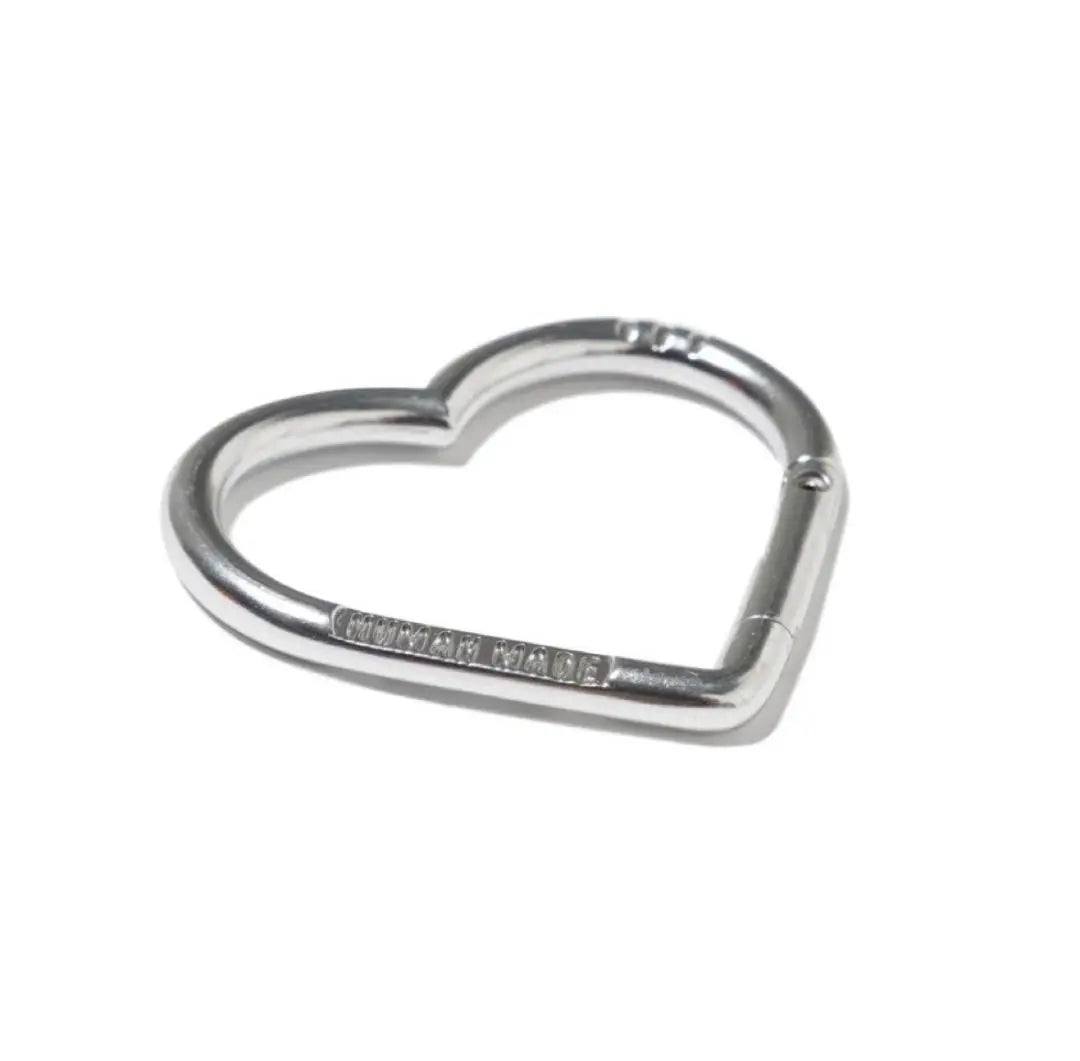 HUMAN MADE Heart Carabiner "Silver"