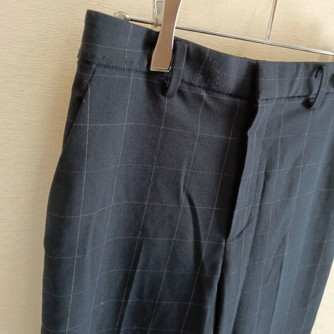 ◆ UNIQLO ◆ Pantalón tobillero ligero L West caucho Primavera Otoño ◆ C0640 | ◆ユニクロ◆ 薄手アンクルパンツ L ウエストゴム入 春秋 ◆c0640