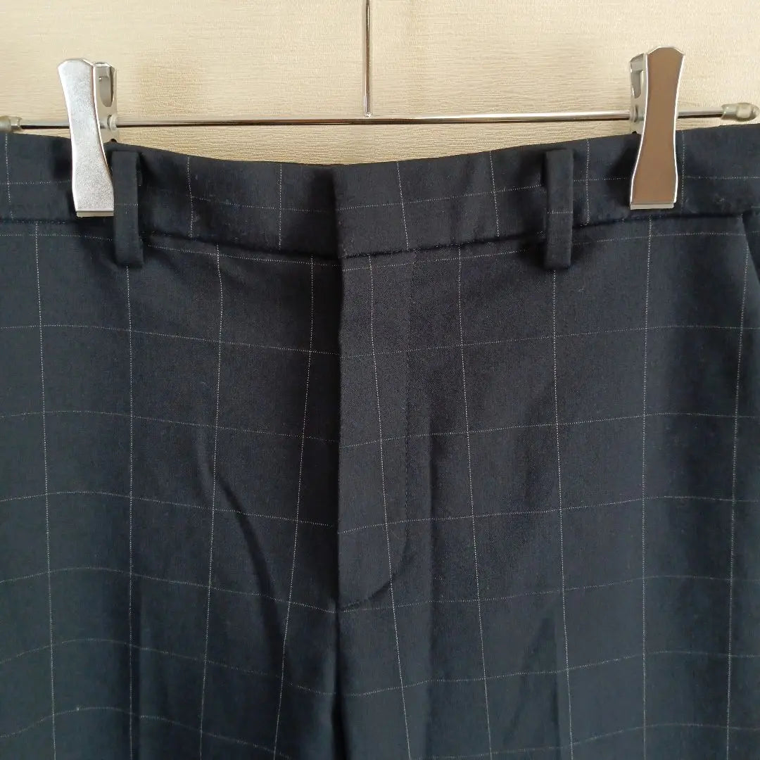 ◆ UNIQLO ◆ Pantalón tobillero ligero L West caucho Primavera Otoño ◆ C0640 | ◆ユニクロ◆ 薄手アンクルパンツ L ウエストゴム入 春秋 ◆c0640