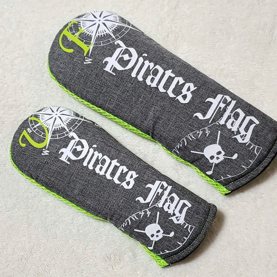 ♥️New ♥️【piratcs flag】FW UT head cover set of 2