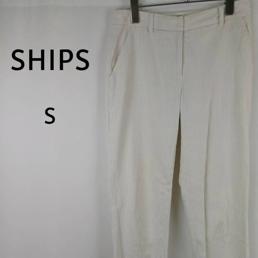 SHIPS Long Pants S White Stripe