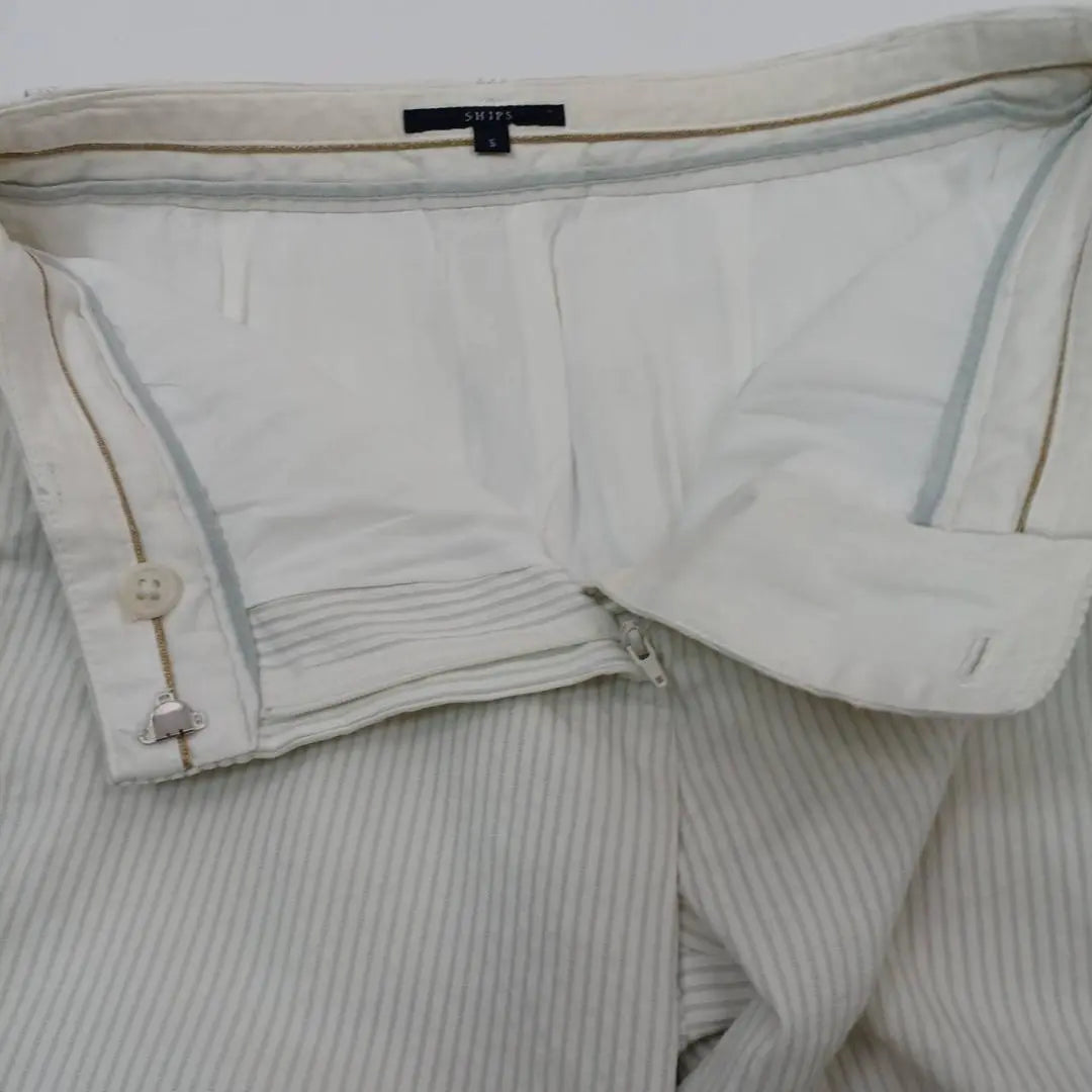 SHIPS Long Pants S White Stripe