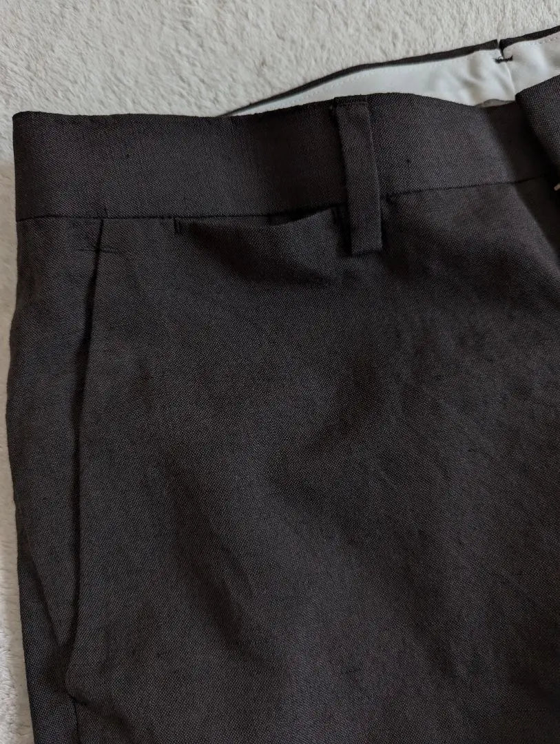 MARGARET HOWELL Cropped Wool Linen Pants Size1