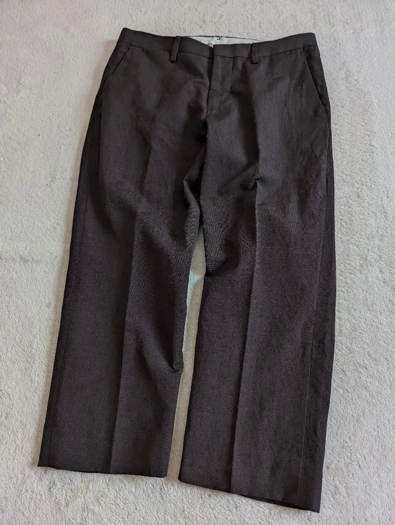 MARGARET HOWELL Cropped Wool Linen Pants Size1