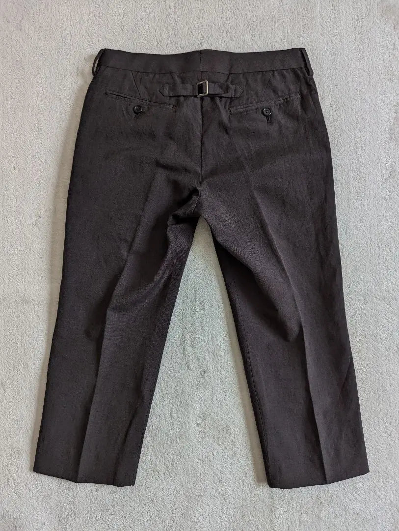 MARGARET HOWELL Cropped Wool Linen Pants Size1