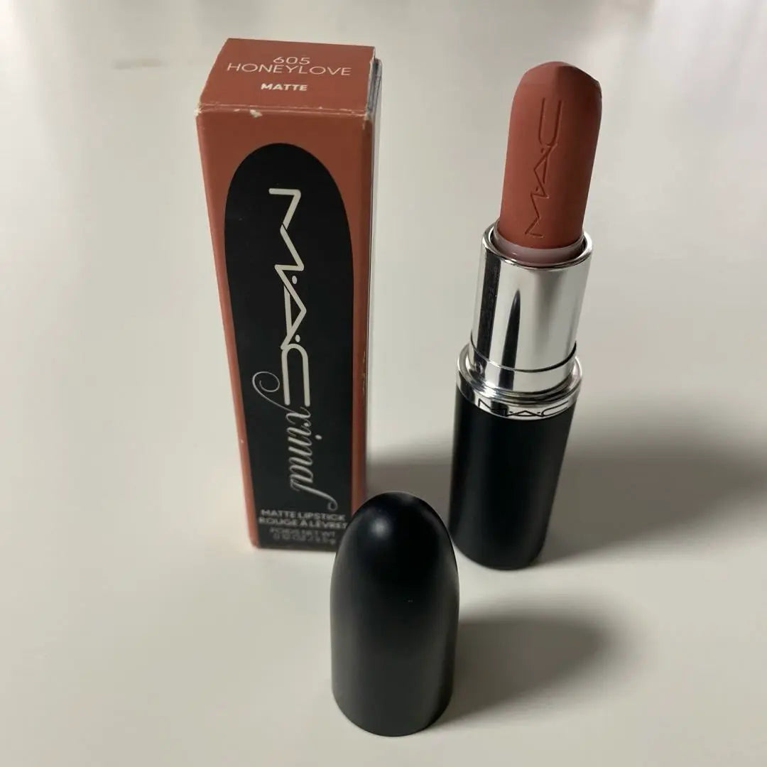 ☆M•A•C☆ Lápiz labial mate sedoso máximo Honey Love Color popular