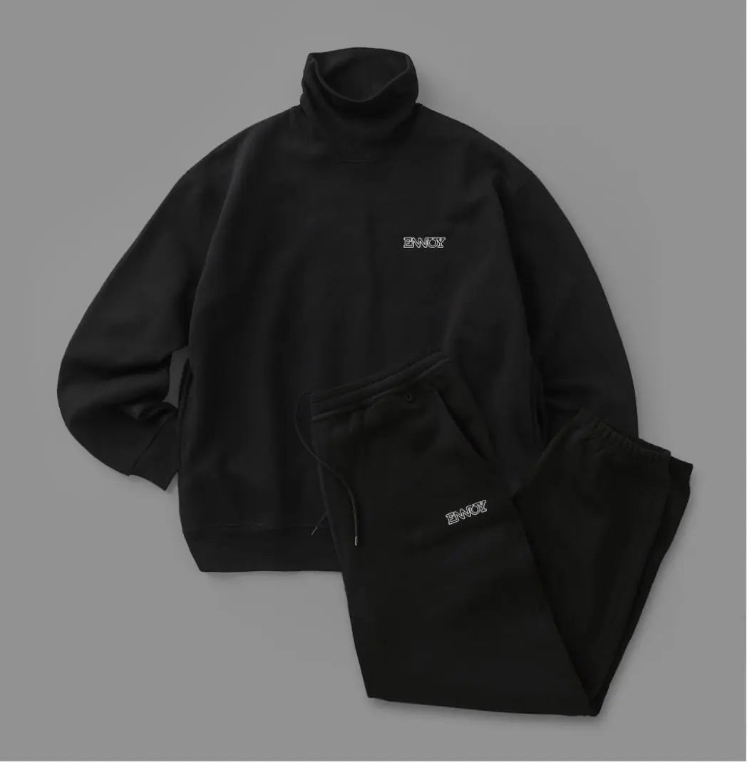 ENNOY ELECTRIC LOGOTURTLENECK Setup L Black